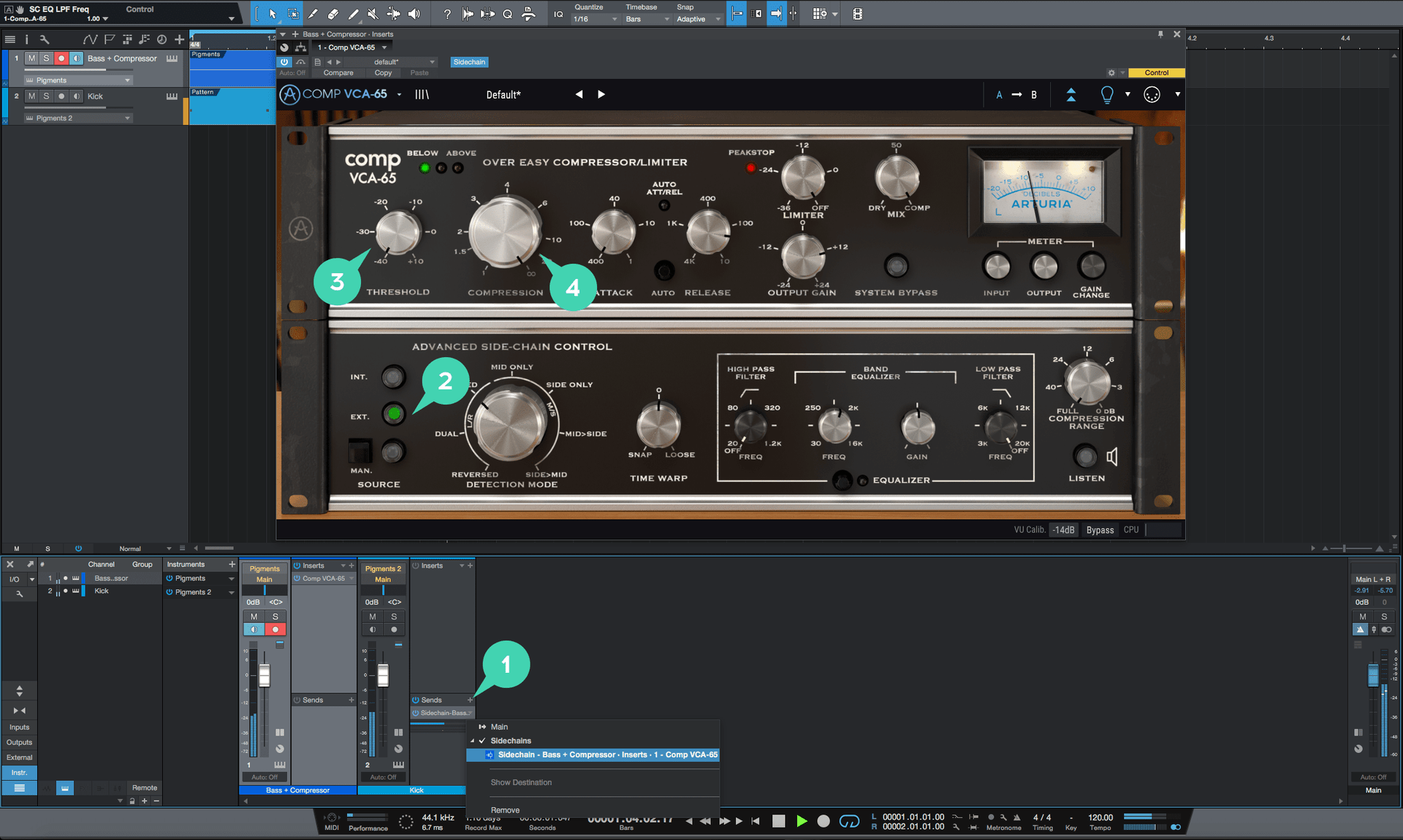 sidechain_studio_one_fet